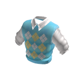 Sweater Vest - Blue