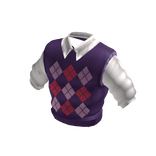 Sweater Vest - Purple