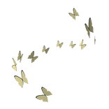 Swirl of Yellow Butterflies (Base)