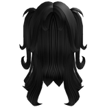 Swirly Half Up Anime Pigtails