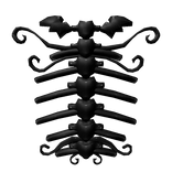 Swirly Spine Black