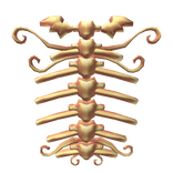 Swirly Spine Gold