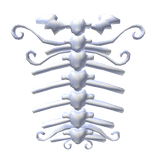 Swirly Spine White