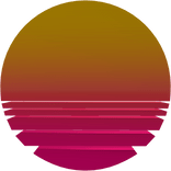 Synthwave Sun: Miami Sunset
