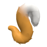 Tall Large Fluffy Fox Tail
