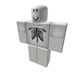 Tan Black Skeleton Tee