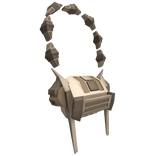 Tan Cyber Y2K Mecha Purse