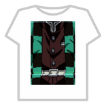 Roblox Tanjiroo T-shirt  Diseño de camiseta gratis, Camisas