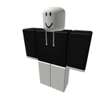 +TBK+ Plain Black & White Hoodie