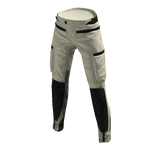 Textured Leather Pants - White