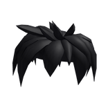 The Black Reaper Anime Hair