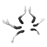 The Creator's Blessed Arms Black and White