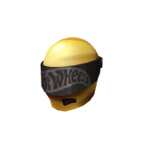 The Hot Wheels Gold Helmet