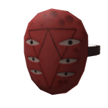 The Mask Of The Forgotten One in Red
