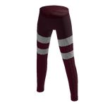 Thigh High Leggings Maroon