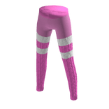 Thigh High Leggings Pink