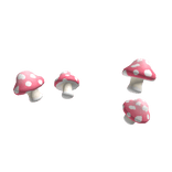 Tiny Mushroom Sprouts Pink