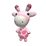 Tiny Pink Giraffe Plushie