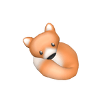 Tiny Red Fox on Your Shoulder