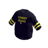 TJ Ringer Tee (Pop Dark Blue / Yellow)