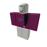 Tommy Jeans Signature Hoodie Purple w Black Hair