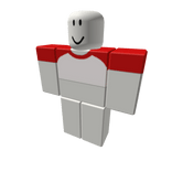 TommyInnit Red Sleeved White Shirt