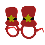 Top Hat Glasses-Red