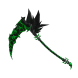 Toxic Green Volcanic Scythe