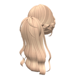 Tremendous Anime Ponytail w/ Braids (Blonde)