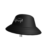 trendy black fashion hat