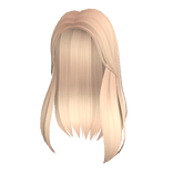 Trendy Long Hair in Blonde