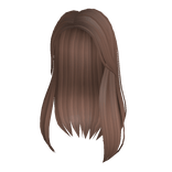 Trendy Long Hair in Brown