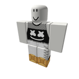 (TRENDY)ℑ White Laced Jeans & Marshmello Mesh Top