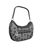 Trendy Y2K Shoulder Bag Black