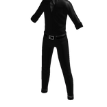 Tucked In Outfit - Black