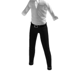 Tucked In Outfit - White