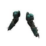 Undead Necromancer Arms Armour