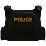 Urban LEO Ballistic Vest (Black, Yellow)