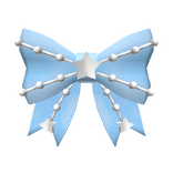 (V1) Starry Bow Blue And Silver