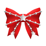 (V1) Starry Bow Red And Silver