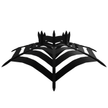 V2 Spider Web Neck Corset Black (without bow)