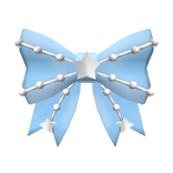 (V2) Starry Bow Blue And Silver