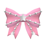 (V2) Starry Bow Pink And Silver