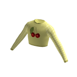 Vanilla Cherry Crop Top
