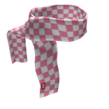 Vans Pink-White Checkerboard Scarf