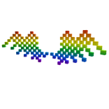 Vans Rainbow Checkerboard Wings