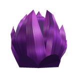 VEGI Spiky Purple Hair