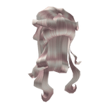 Velvet Curled Hair in Blonde