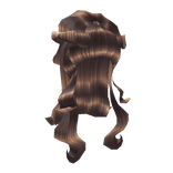 Velvet Curled Hair in Brown