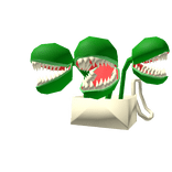 Venus Fly Trap Pet Backpack Environment